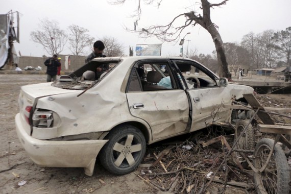 Afghan suicide blast