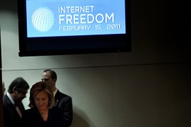 clinton internet freedom [GALLO/GETTY]