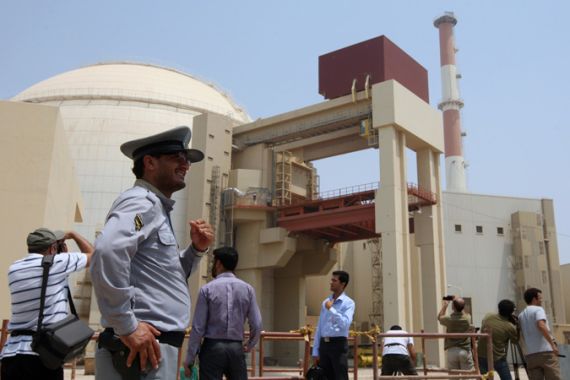 Iran nuclear reactor Bushehr