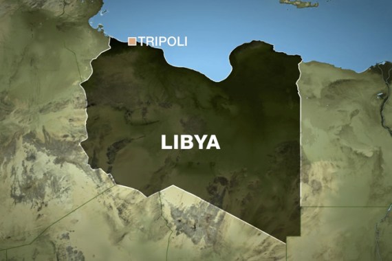 map libya