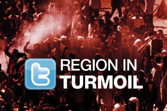 region in turmoil - twitter