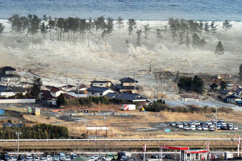 Japan quake and tsunami