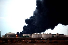 Libya oil explosion