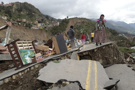 La Paz landslide