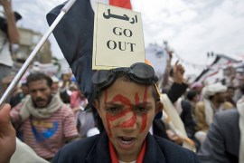 Sanaa - YEMEN - Protests