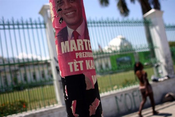 Campaign poster Michel Martelly
