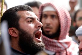 Banned Ultra Conservative Salafis Protest In Amman