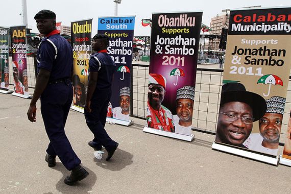 nigeria election posters