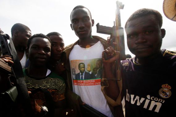 Ouattara supporters, Ivory Coast