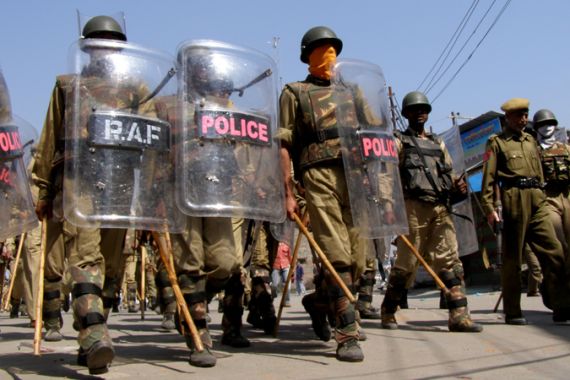Indian police Kashmir