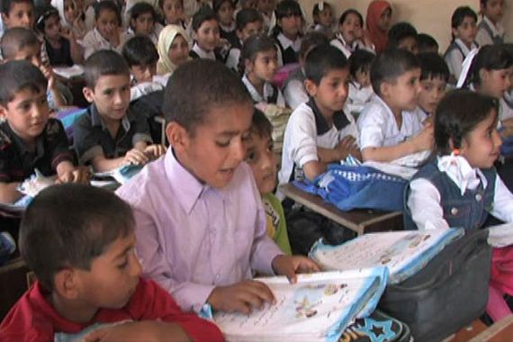 iraq education reform baghdad schools - jane arraf pkg