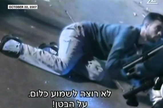 israel masada shooting palestinian prisoners footage - nisreen el-shamayleh pkg