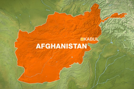 afghanistan - Kabul map