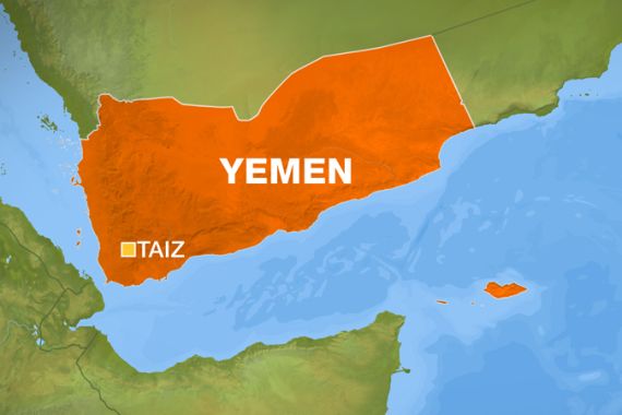 Yemen - Taiz map