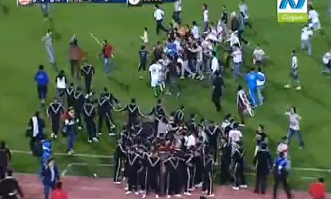 Football riot, cairo