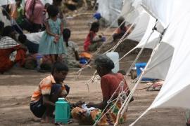 IDPs in Sri Lanka seek refuge during war