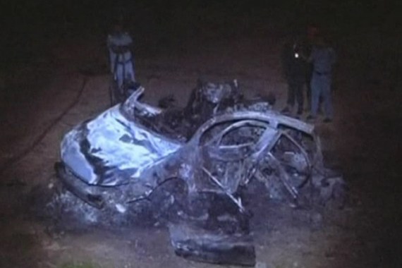 Car bombed near Port Sudan, Tuesday, screen grab from ulay