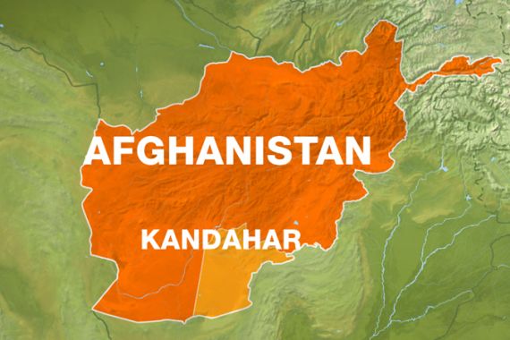 Afghanistan - Kandahar map