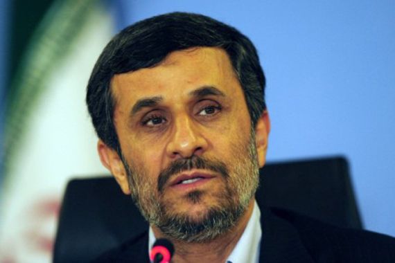 Ahmadinejad speaks