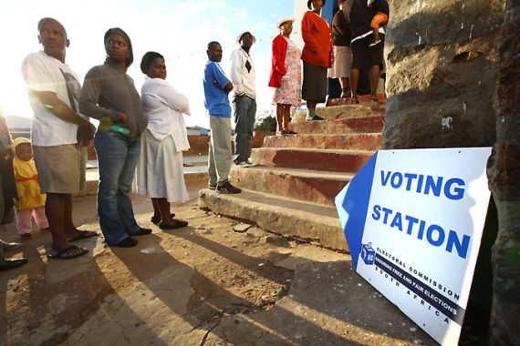 South Africa local vote