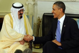 King Abdullah and Obama