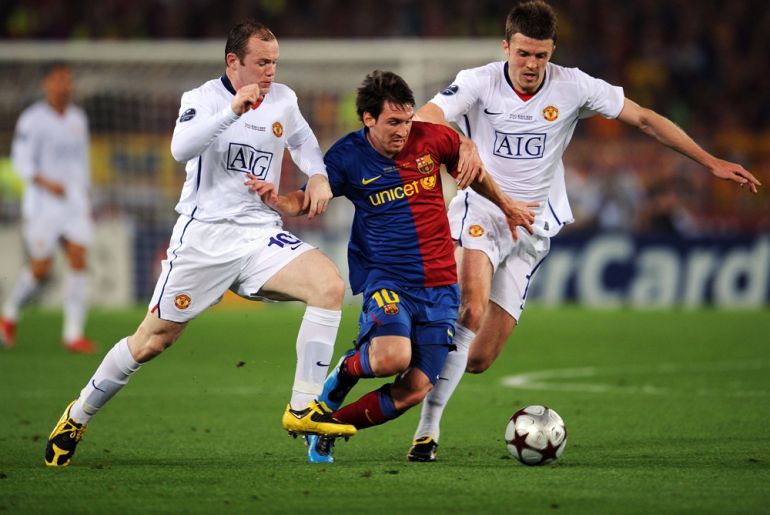 Lionel Messi Wayne Rooney