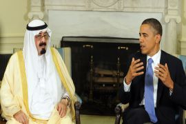 Obama and saudi king