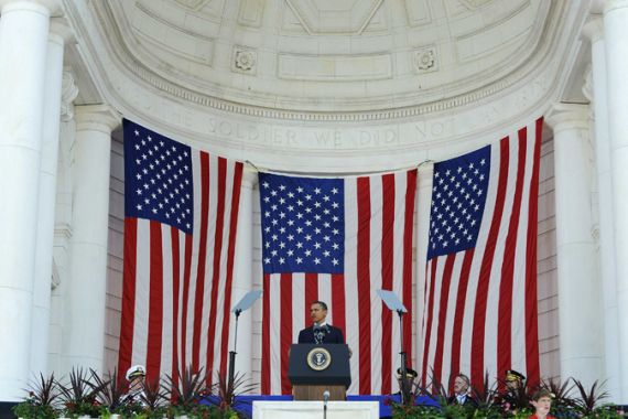 Obama- Memorial Day