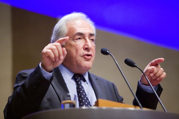 Strauss-Kahn at the Istanbul 2009 World Bank Group And IMF