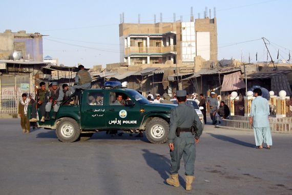 Afghanistan Kandahar police