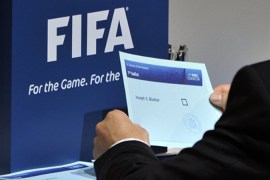 FIFA congress ballot box