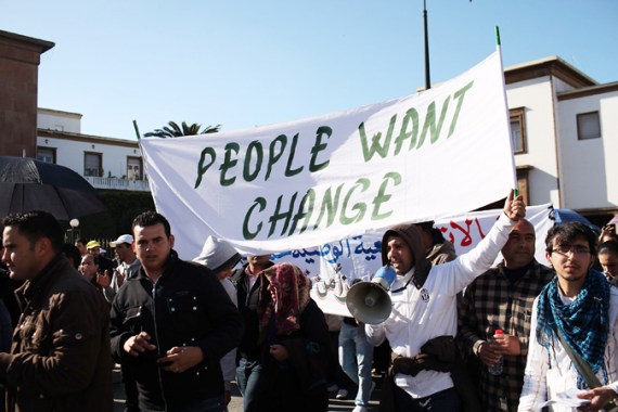 morocco protest