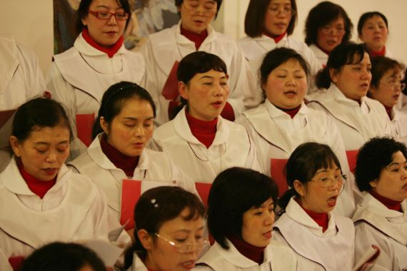 Chinese worshipers for True Believers - 101 East