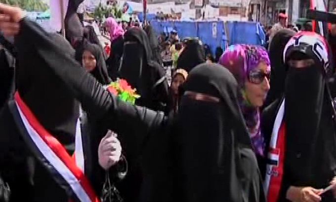 Celebrations and gunfire ring out in Yemen