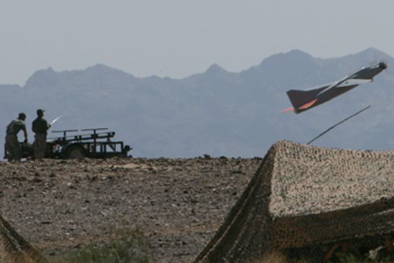 US drone in Waziristan region