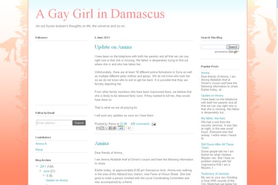 Gay girl in Damascus