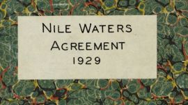 Struggle over the Nile - Documents