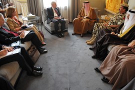 Gates meeting with diplomats
