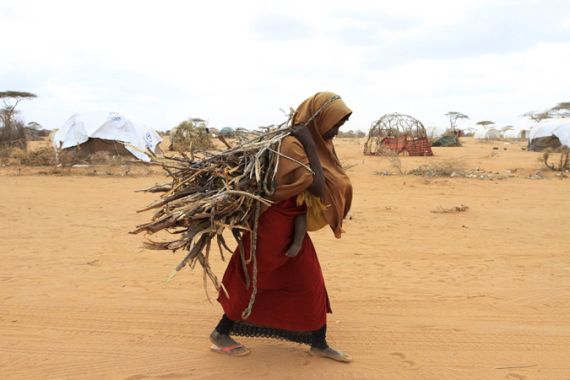 Somali woman at Daddab
