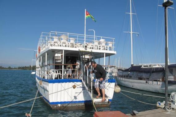 Gaza flotilla shot