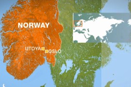 Norway attacks map