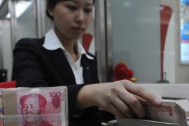 Chinese money counter