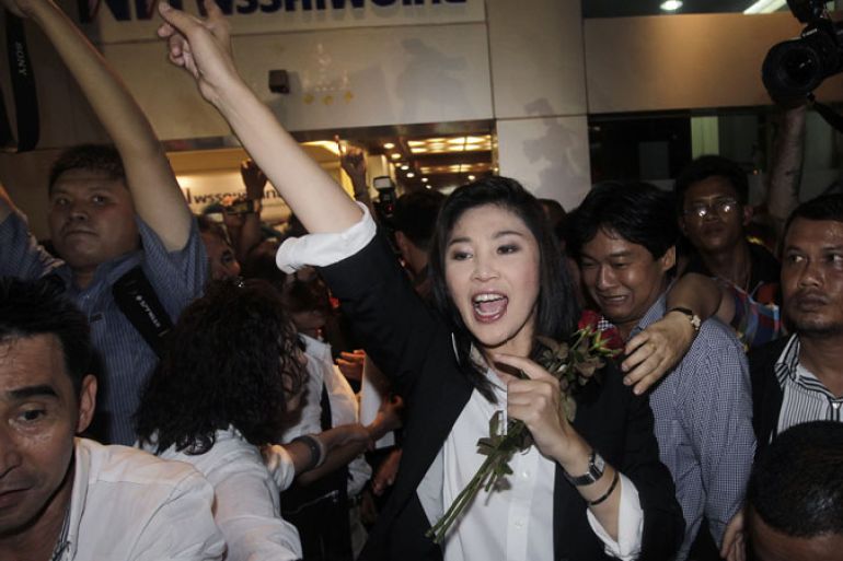 Yingluck wins Thai elections
