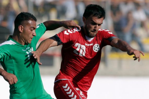 Afghanistan Palestine football