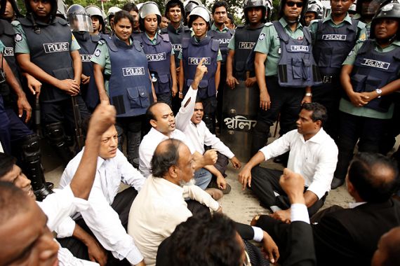 Bangladesh strike