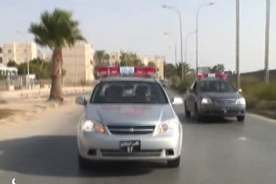 Benghazi police. Libya
