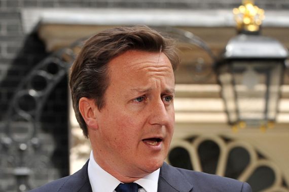 Cameron vows to restore security