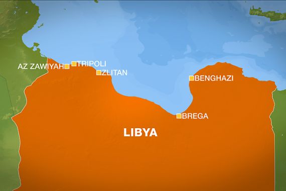 Libya - Az Zawiyah, Tripoli, Zlitan, Brega and Benghazi