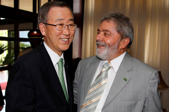 Lula and Ban Ki-Moon