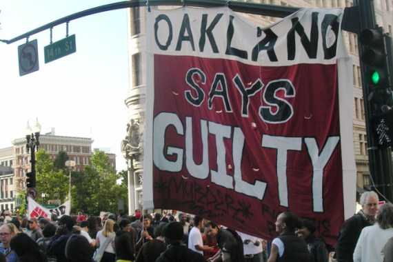 "Oakland says guilty"